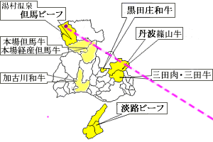 兵庫県地図